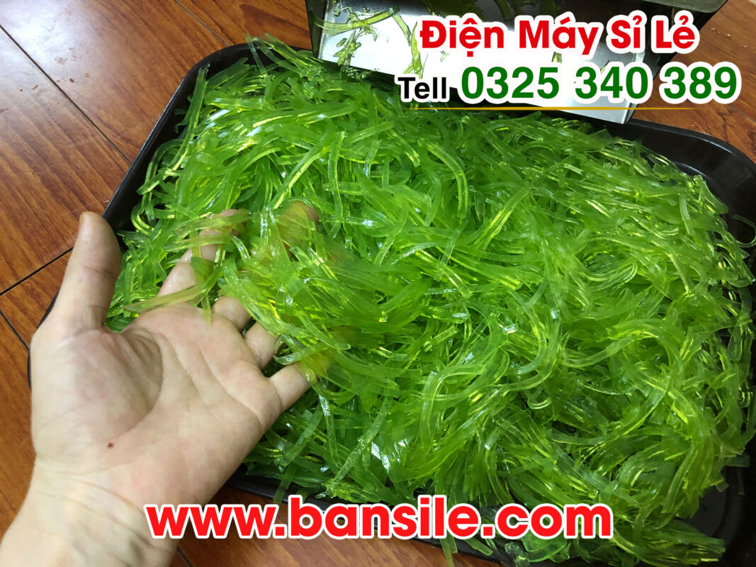 Máy cắt sợi- thái sợi- bào sợi thạch rau câu, thach dừa, thạch trà sữa ...